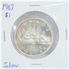 Image 1 : 1963 SILVER CANADA $1 DOLLAR COIN