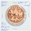 Image 1 : 1945-2005 WWII CANADA VICTORY MEDALLION