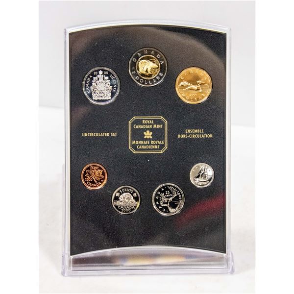 2000 OH CANADA 7 COIN UNC. COIN SET MINT SEALED