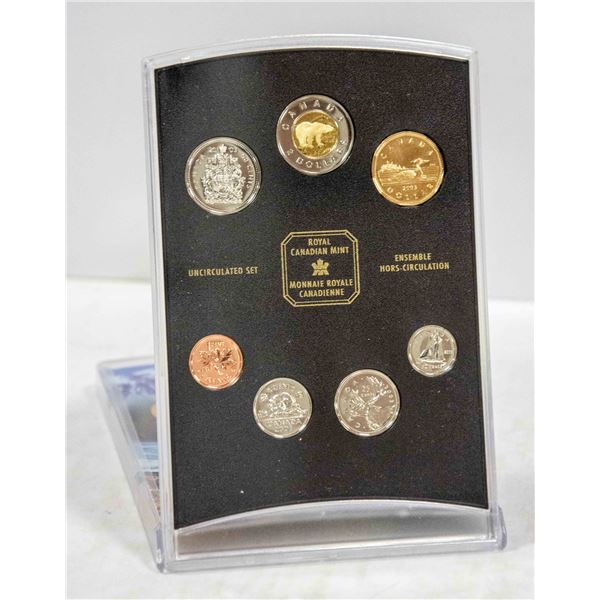 2003 OH CANADA 7 COIN UNC. COIN SET MINT SEALED