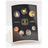 Image 1 : 2000 TINY TREASURES CANADA 7 COIN UNC. COIN SET