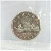 Image 1 : 1968 CANADA NICKEL $1 DOLLAR COIN BU MINT SEALED