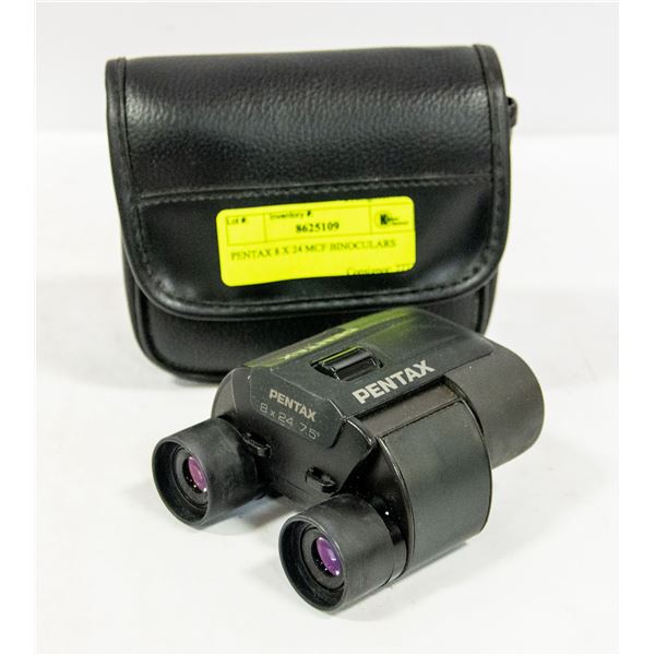 PENTAX 8 X 24 MCF BINOCULARS