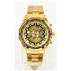 Image 2 : NEW FORSINING SKELITAL GOLDTONE MENS WATCH