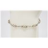 Image 1 : 10KT WHITE GOLD DIAMOND BRACELET