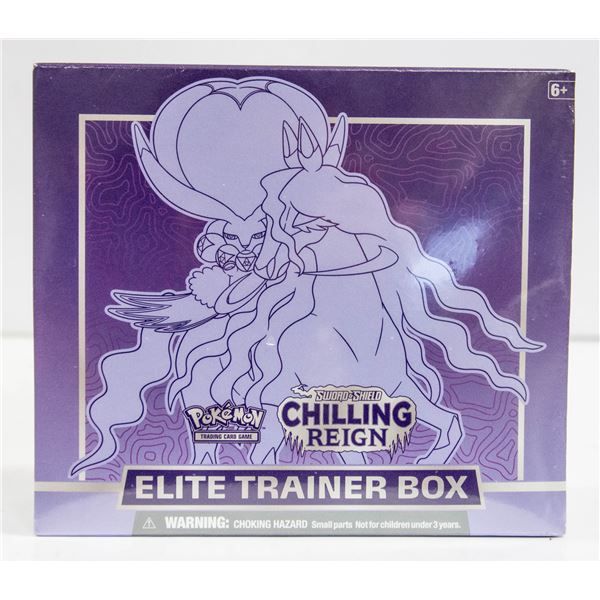 POKEMON ELITE TRAINER BOX CHILLING REIGN NEW
