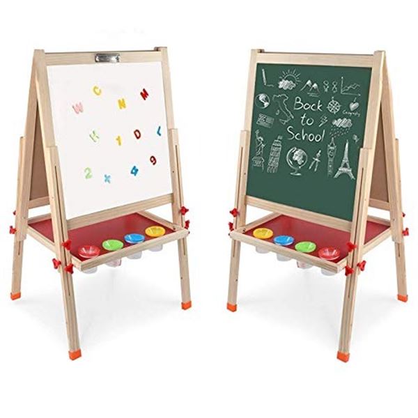 ARKMIIDO DOUBLE SIDED KIDS ARTISTIC EASEL