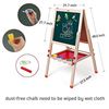 Image 2 : ARKMIIDO DOUBLE SIDED KIDS ARTISTIC EASEL
