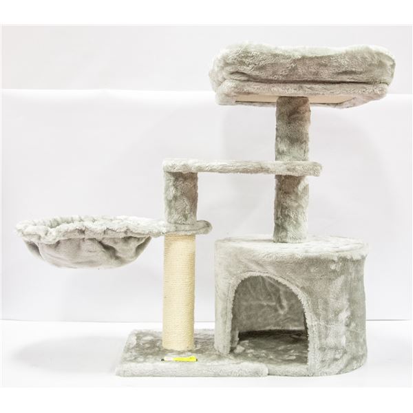 NEWLY ASSEMBLED FEANDREA GREY CAT CONDO