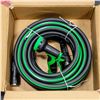 Image 1 : VERAGREEN 50' HYBRID GARDEN HOSE WITH SPRAY NOZZLE