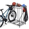 Image 1 : NEW IKKLE 3 BIKE FLOOR RACK WITH TOP STORAGE