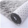 Image 2 : NEW LARGE 5' X 8' SHAGGY FLUFFY GREY MODERN RUG