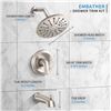 Image 2 : NEW EMBATHER RAINFALL SHOWER SYSTEM