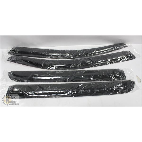 SET OF 4 RAIGUARDS WITH 3M TAPE BACKING