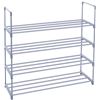 Image 1 : NEW SONGMICS 4 TIER TOWER SHOE RACK, GREY