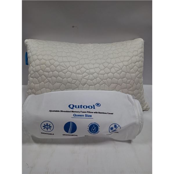 DOUBLE SIDED SHREDDED MEMORY FOAM PILLOW