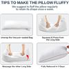 Image 3 : GO HOME LUXURY SOFT PILLOW SET - UNUSED