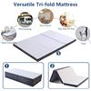 Image 4 : 4 INCH FOAM TRI-FOLDING MATTRESS