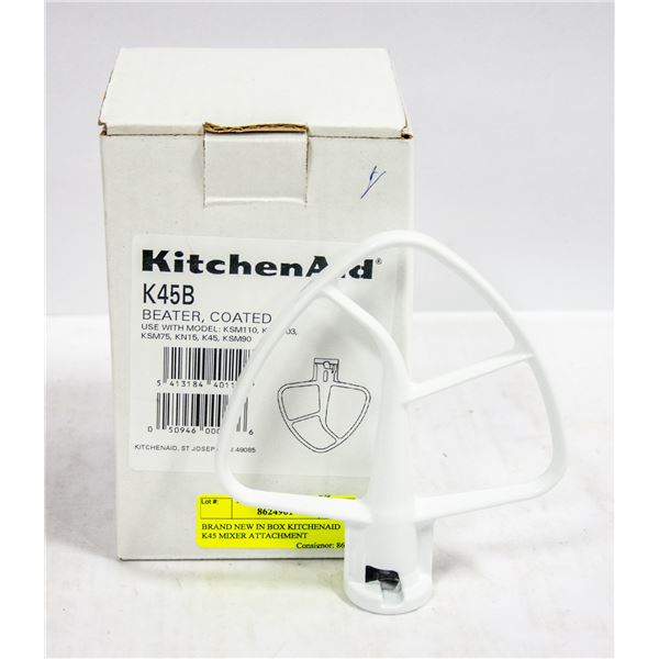 BRAND NEW IN BOX KITCHENAID K45 MIXER ATTACHMENT