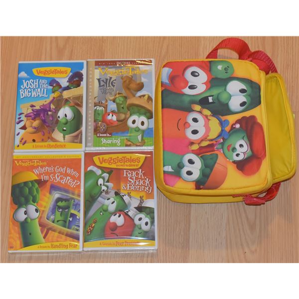 VEGGIETALES KIDS LEARNING SET IN BAG