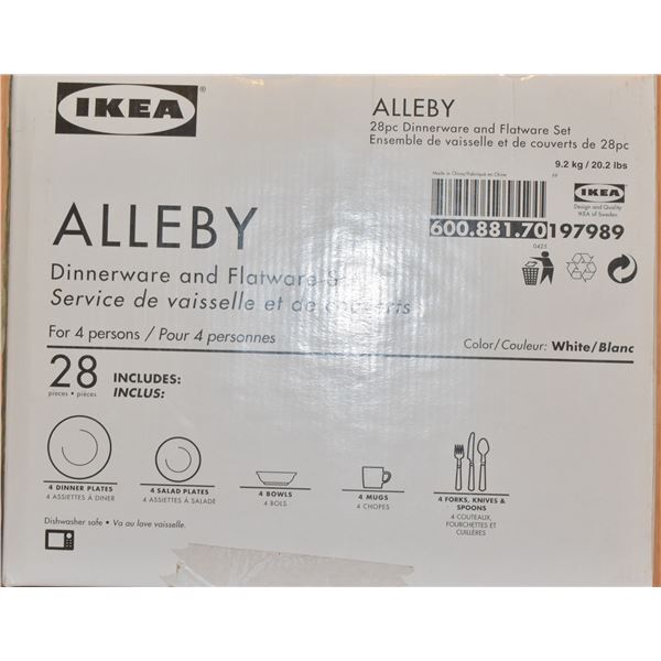 NEW ALLEBY DINNER AND FLATWARE SET