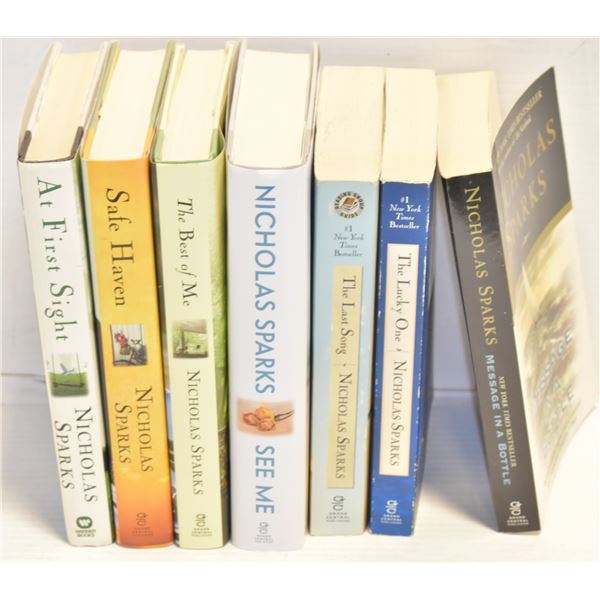 LOT OF NICHOLAS SPARKS NOVELS