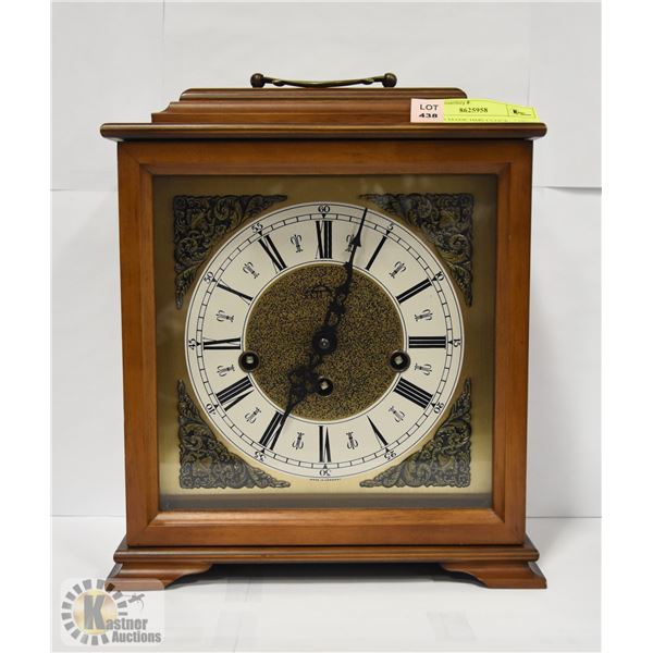 GERMAN MADE HMS CLOCK  " NO KEY "