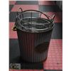 Image 1 : LOT OF METAL BUCKETS - USED AS DECOR PIECES