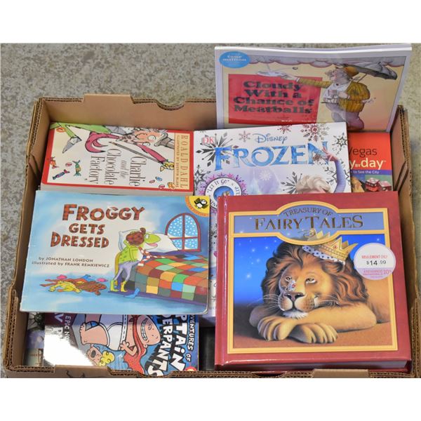 LOT OF CHILDREN AND TRAVEL BOOKS