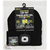 Image 1 : NEW BLACK 4 LED TOQUE