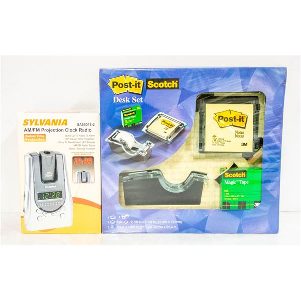 NEW ITEMS SYLVANIA 2-ALARM