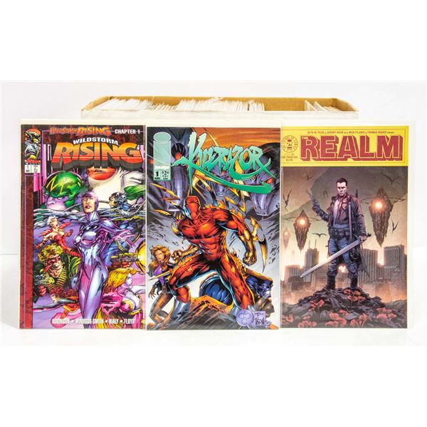 SHORT BOX OF VARIOUS COMICS