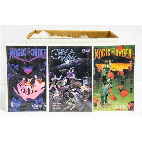 SHORT BOX OF VARIOUS COMICS