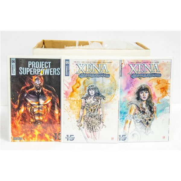 SHORT BOX OF VARIOUS COMICS