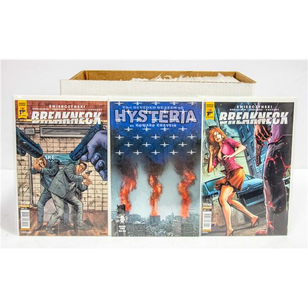 SHORT BOX OF VARIOUS COMICS