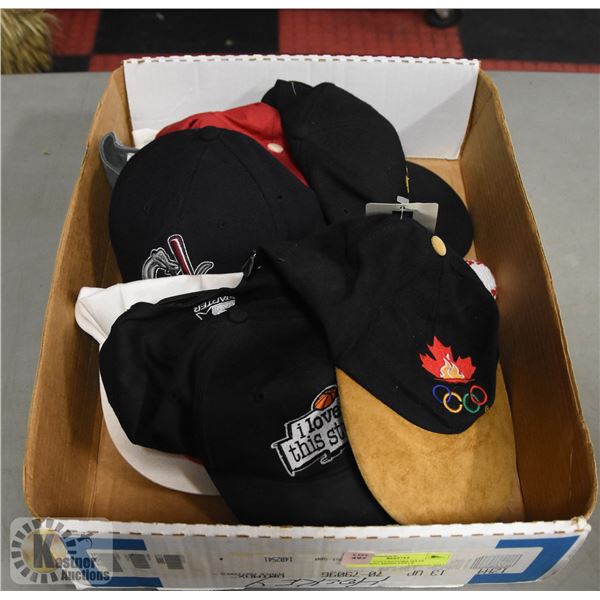 FLAT OF COLLECTORS HATS INCLUDING MESH STYLE