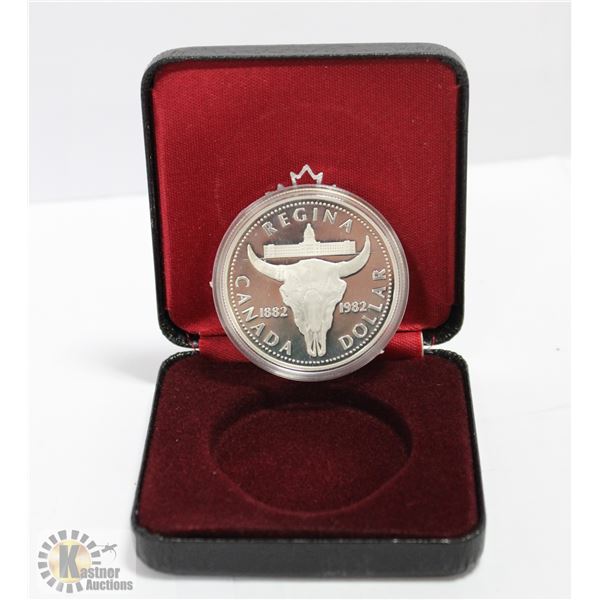 RCM 1982 PROOF SILVER DOLLAR