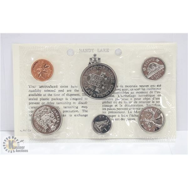 RCM 1971- 6 COIN UNCIRCULATED SET