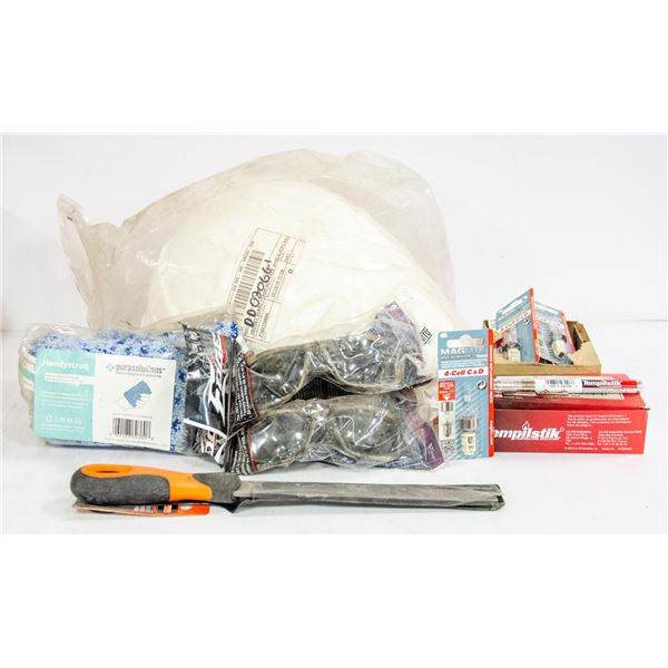 BOX OF MISC ACCESSORIES