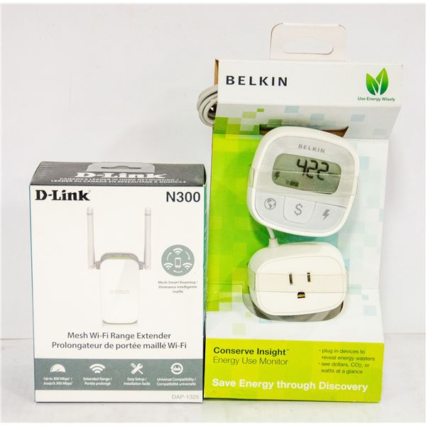 NEW ITEMS D-LINK N300 MESH WI-FI RANGE EXTENDER