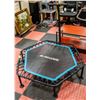 Image 1 : NEWLY ASSEMBLED MAXKARE MINI FITNESS TRAMPOLINE