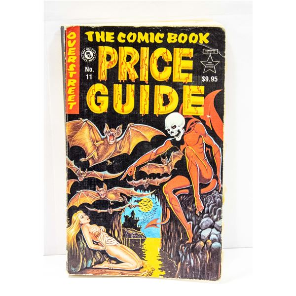1981 OVERSTREET COMIC BOOK PRICE GUIDE # 11