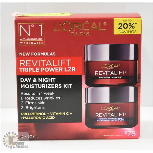 L'OREAL MOISTURIZER KIT - DAY & NIGHT