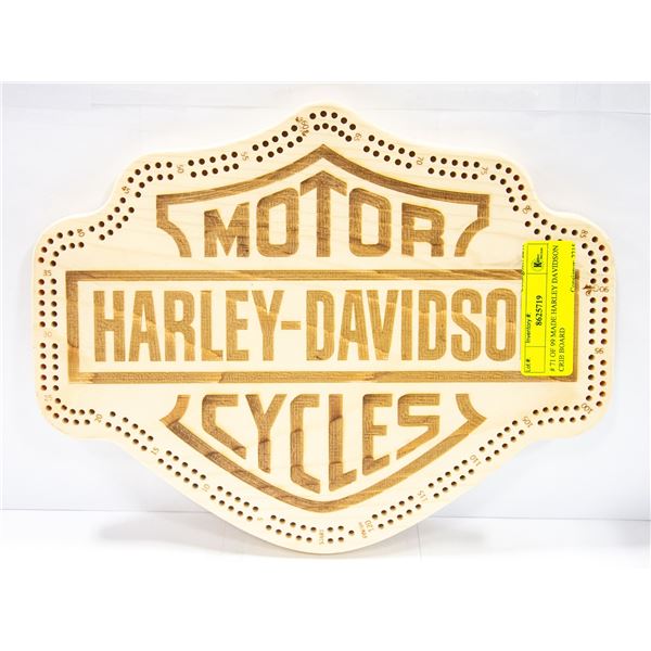 # 71 OF 99 MADE HARLEY DAVIDSON CRIB BOARD