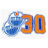 Image 1 : 2 X OILER JERSEY CRESTS AND #30 NUMBERS