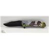 Image 1 : 8" TOTAL LENGTH FOLDING EAGLE THEMED POCKET KNIFE