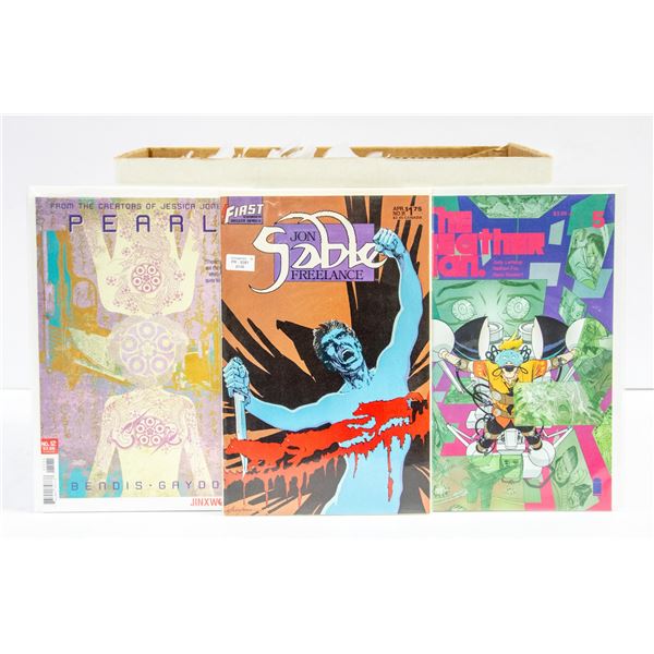 SHORT BOX OF VARIOUS COMICS