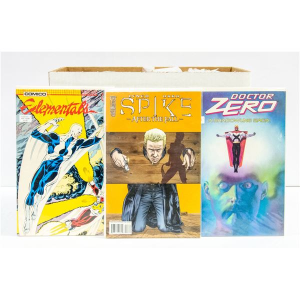 SHORT BOX OF VARIOUS COMICS