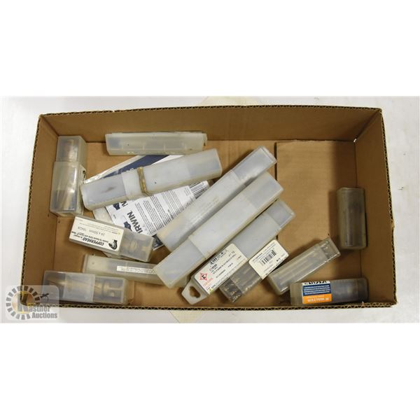 BOX WITH ASSORTED HD BITS