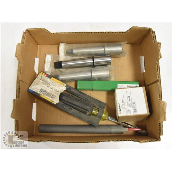 TOOL LOT INCLUDES KLEIN, FILE, ARBORS ETC.